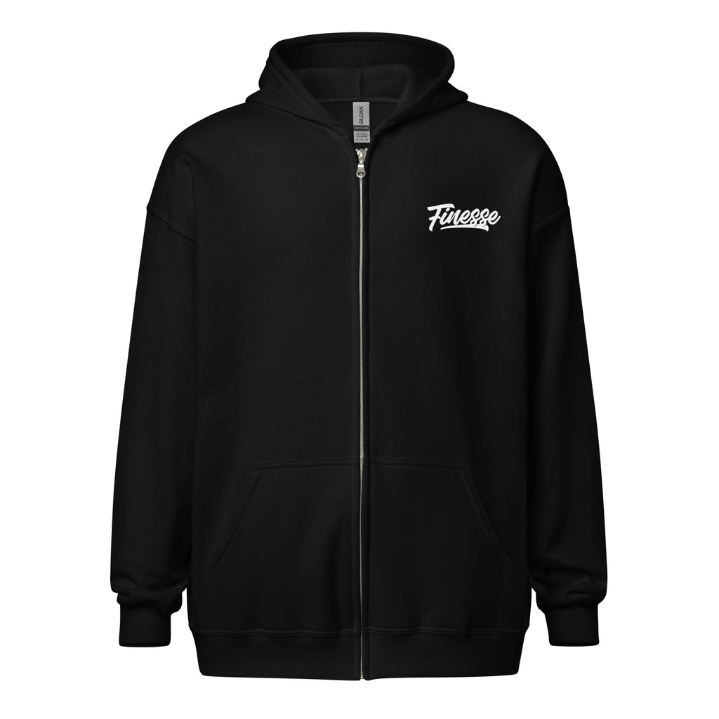 Unisex Finesse zip hoodie