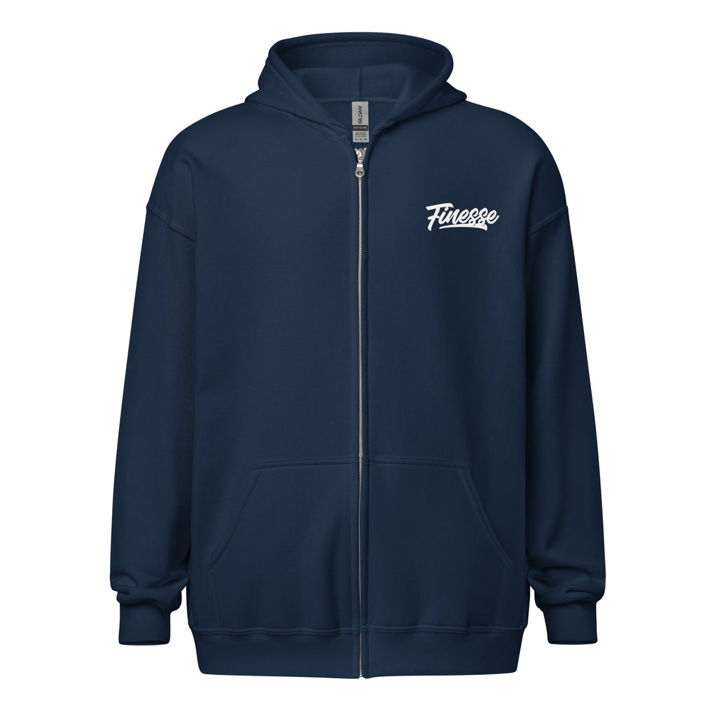 Unisex Finesse zip hoodie