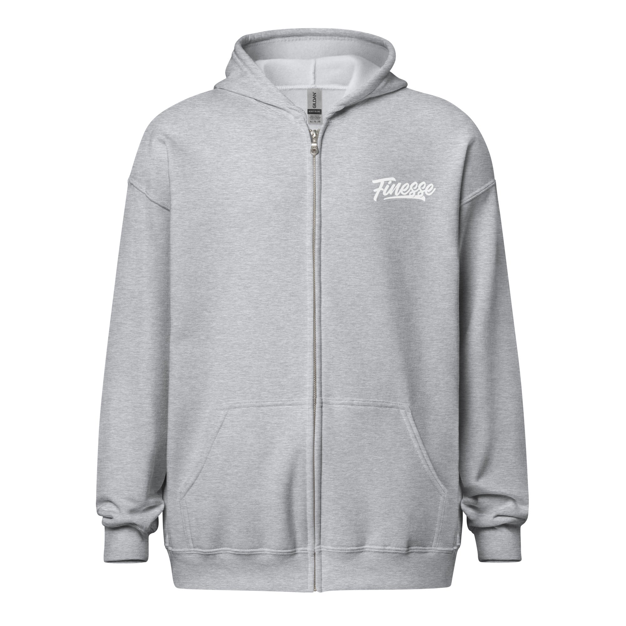 Unisex Finesse zip hoodie